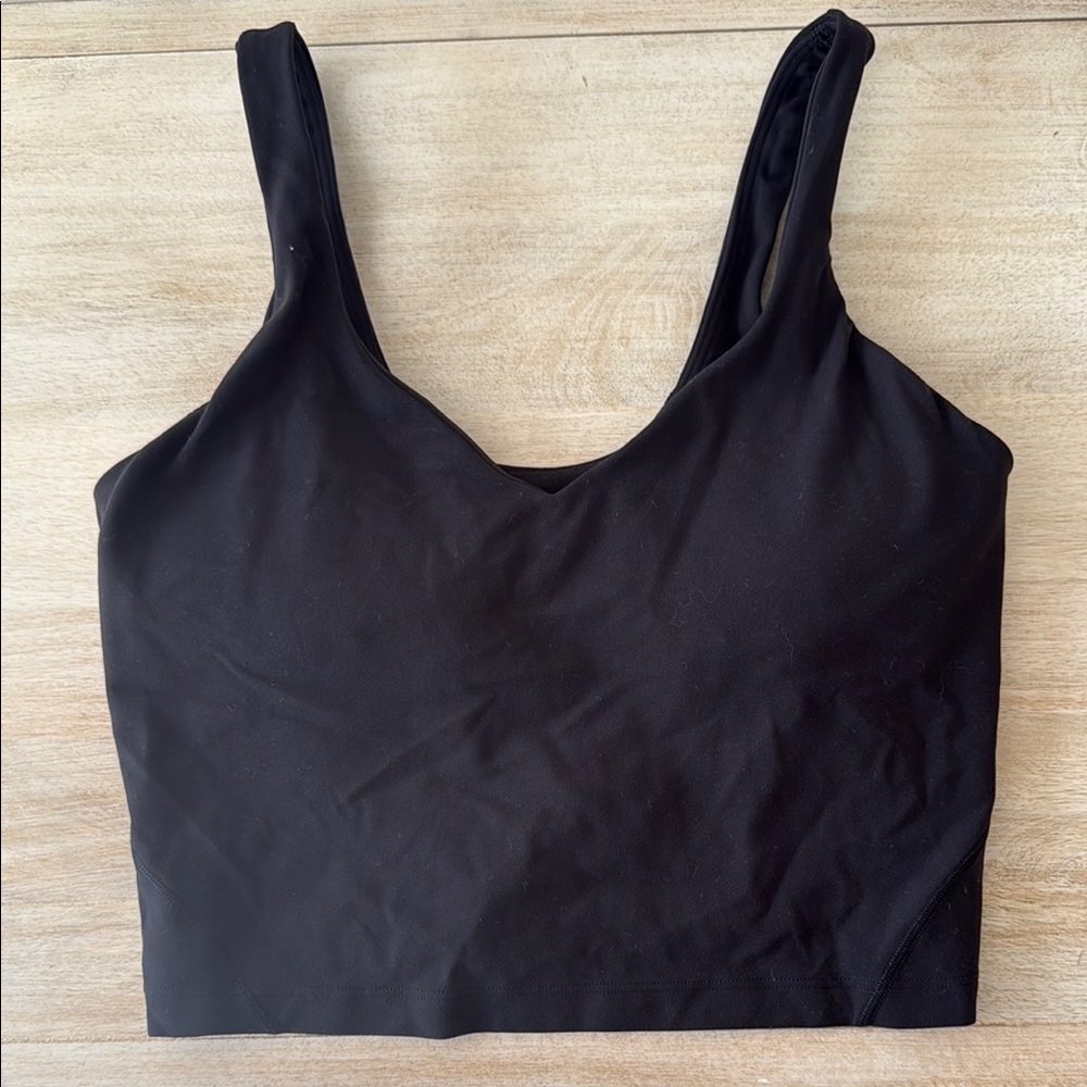 Lululemon align tank black a/b cups